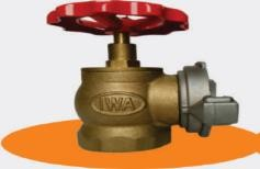 06-VN5090A Van góc chữa cháy bằng đồng ngàm nhôm DN50