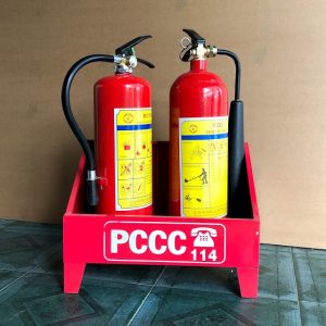 Kệ để hai bình chữa cháy 400x200x230