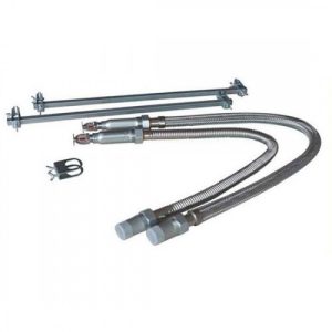 Ống inox dẻo nối đầu phun chữa cháy dài 1200 mm DN25/DN15